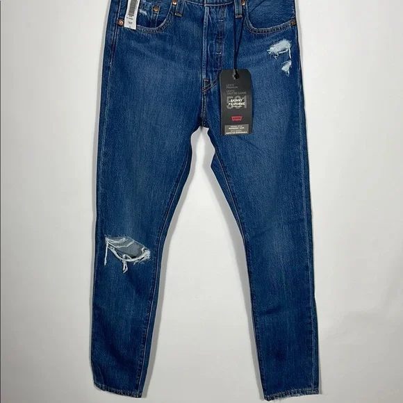 Levi's 501’s Blue Jeans - Picture 3 of 9